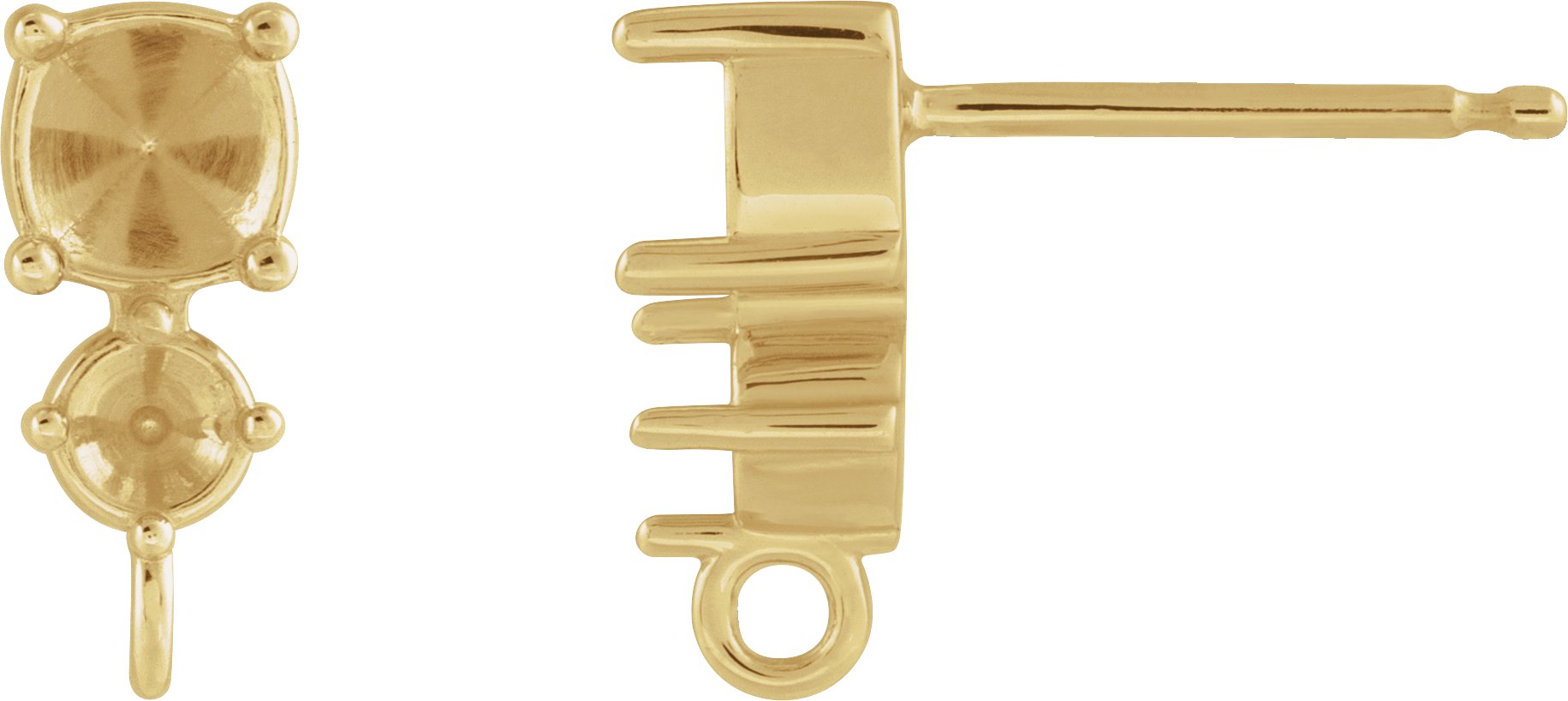 Accented Earring Top