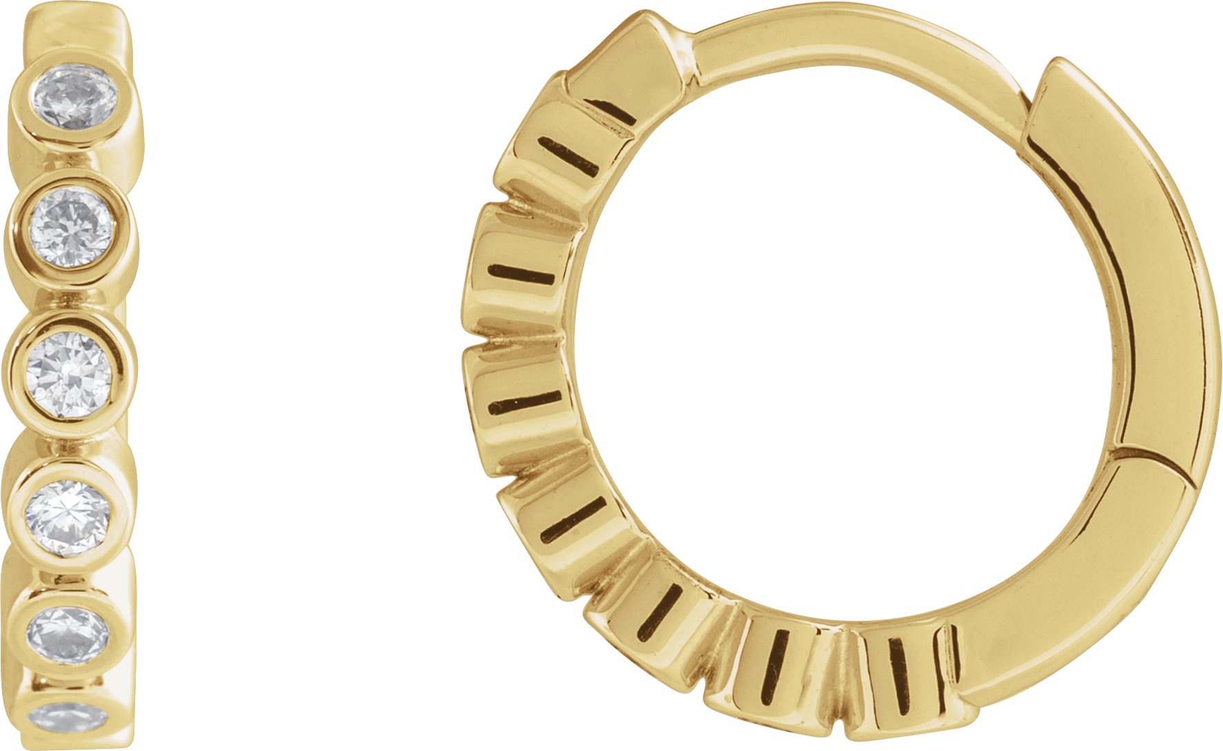 Hinged Hoop Earrings