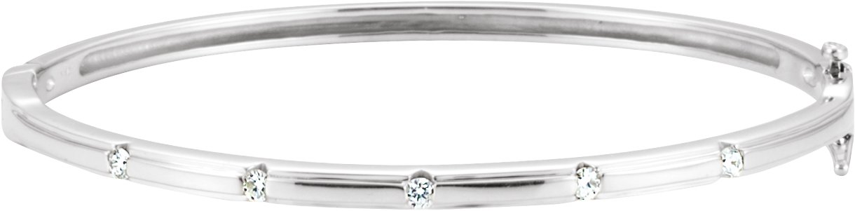 Diamond Bangle Bracelet .25 CTW Ref 752208