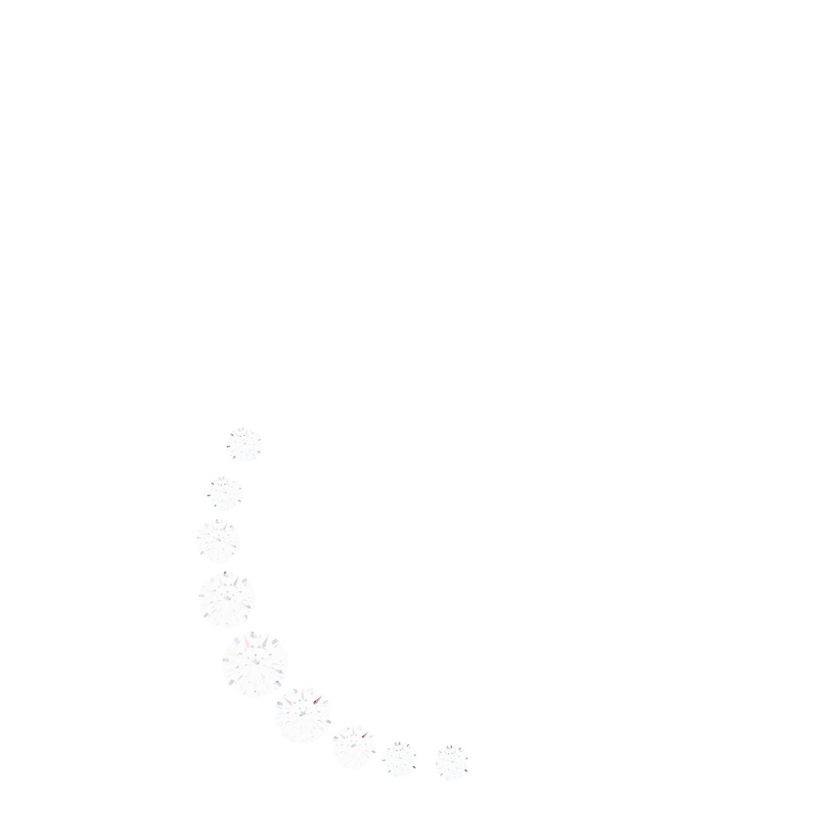 14k White Gold