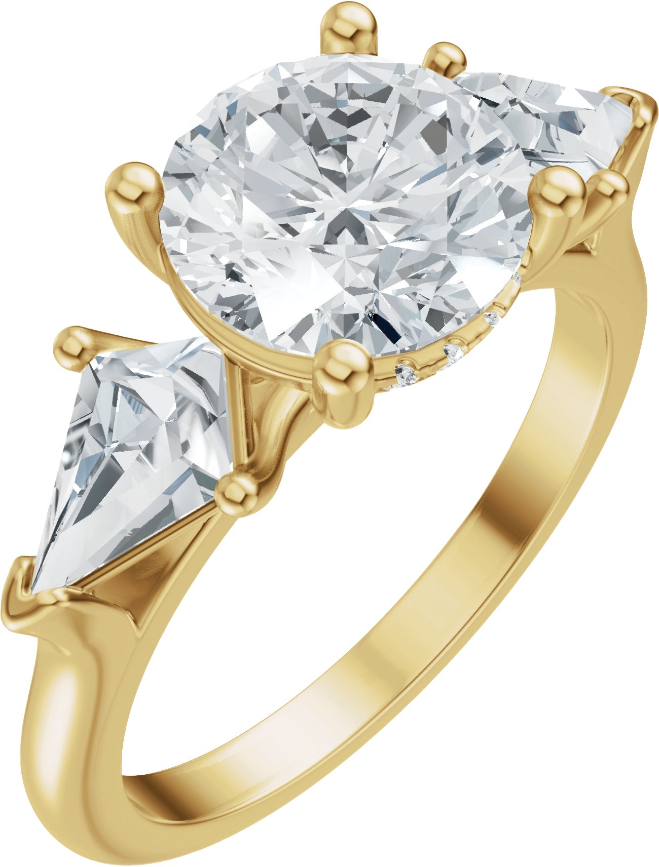 Three-Stone Engagement Ring