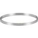 Sterling Silver 4.8 mm Bangle 6 1/2