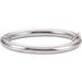 Sterling Silver 8 mm Hinged Bangle 7