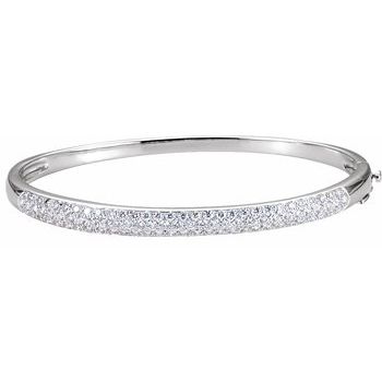 Diamond Bangle Bracelet 1.5 CTW Ref 393150