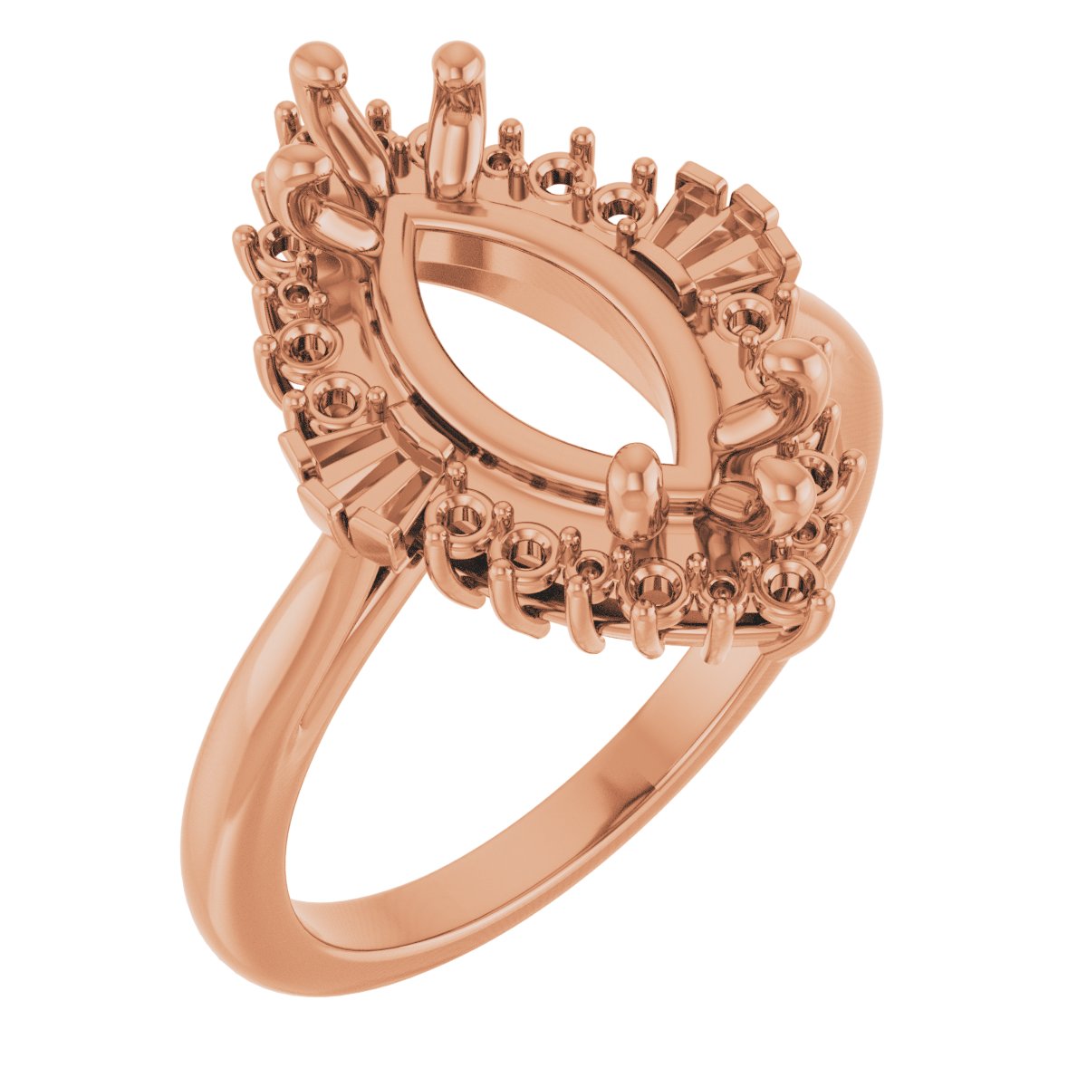 Halo-Style Engagement Ring or Band