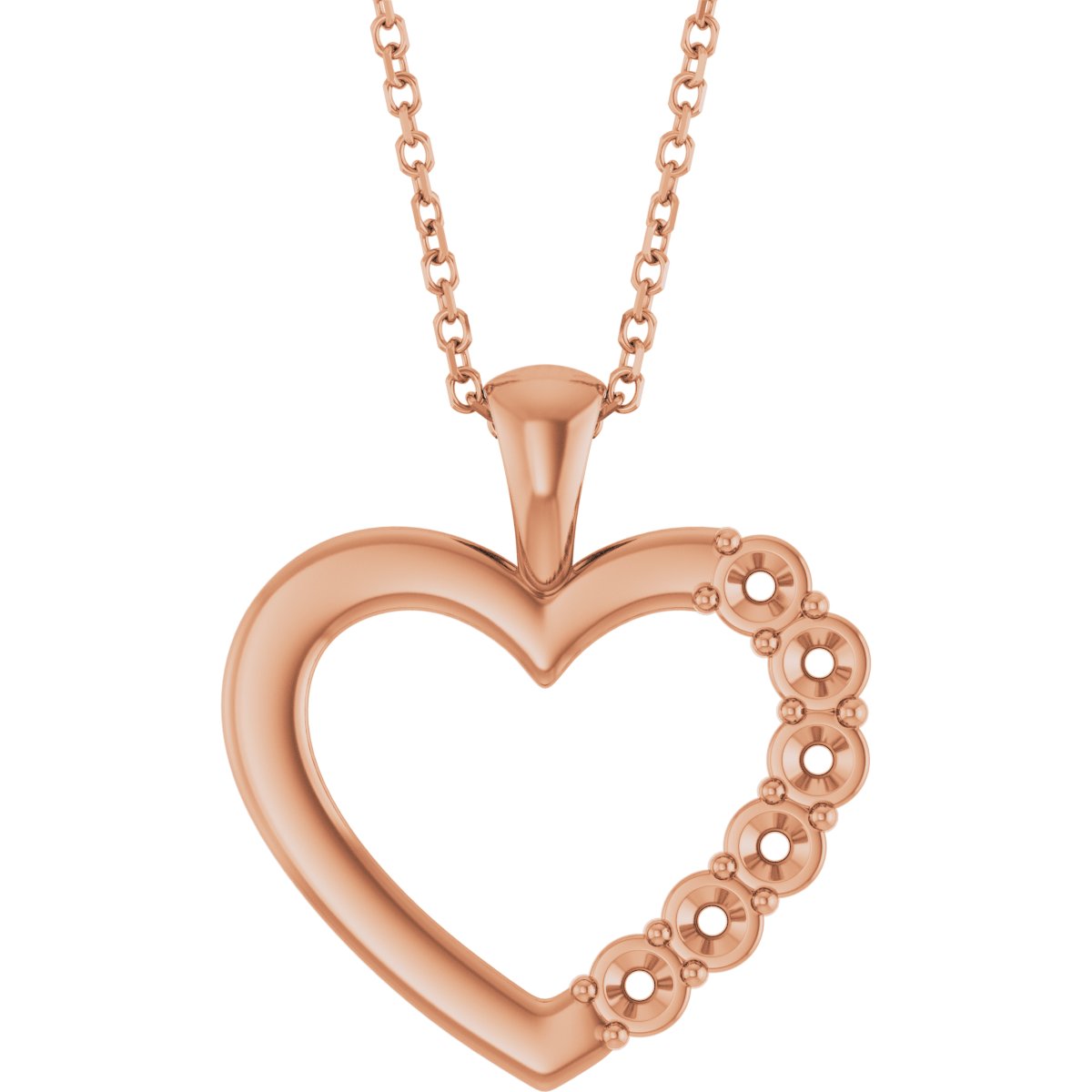 Family Heart Necklace or Pendant