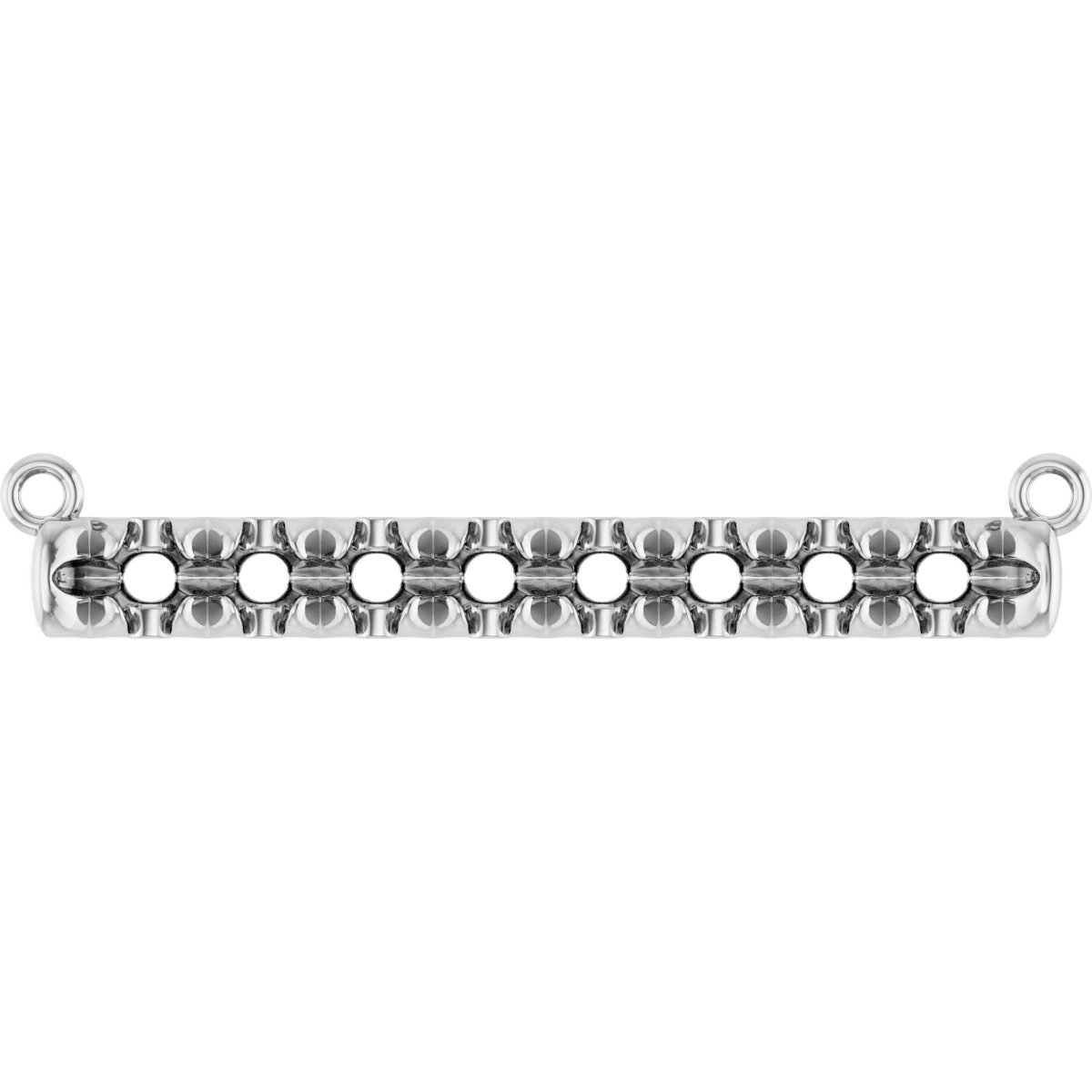 French-Set Bar Necklace or Center