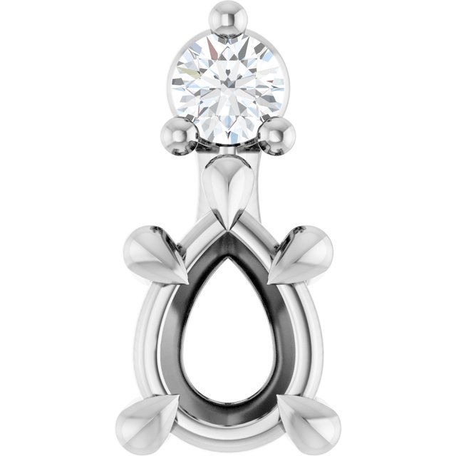 14k White Gold
