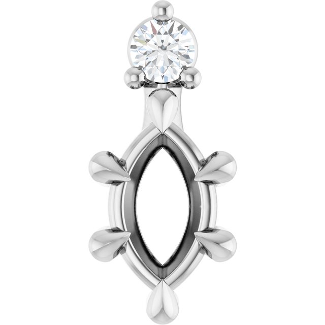 14k White Gold