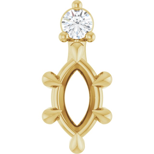 14k Yellow Gold