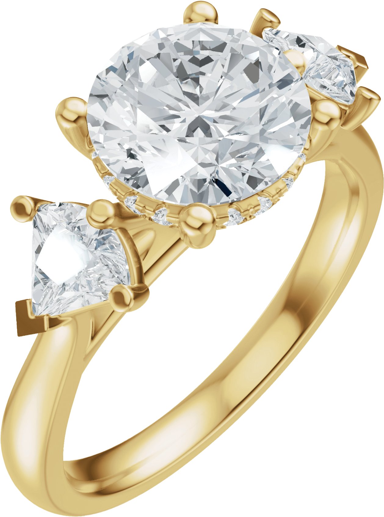 Three-Stone Engagement Ring