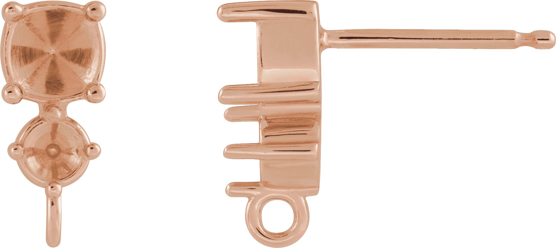 Accented Earring Top