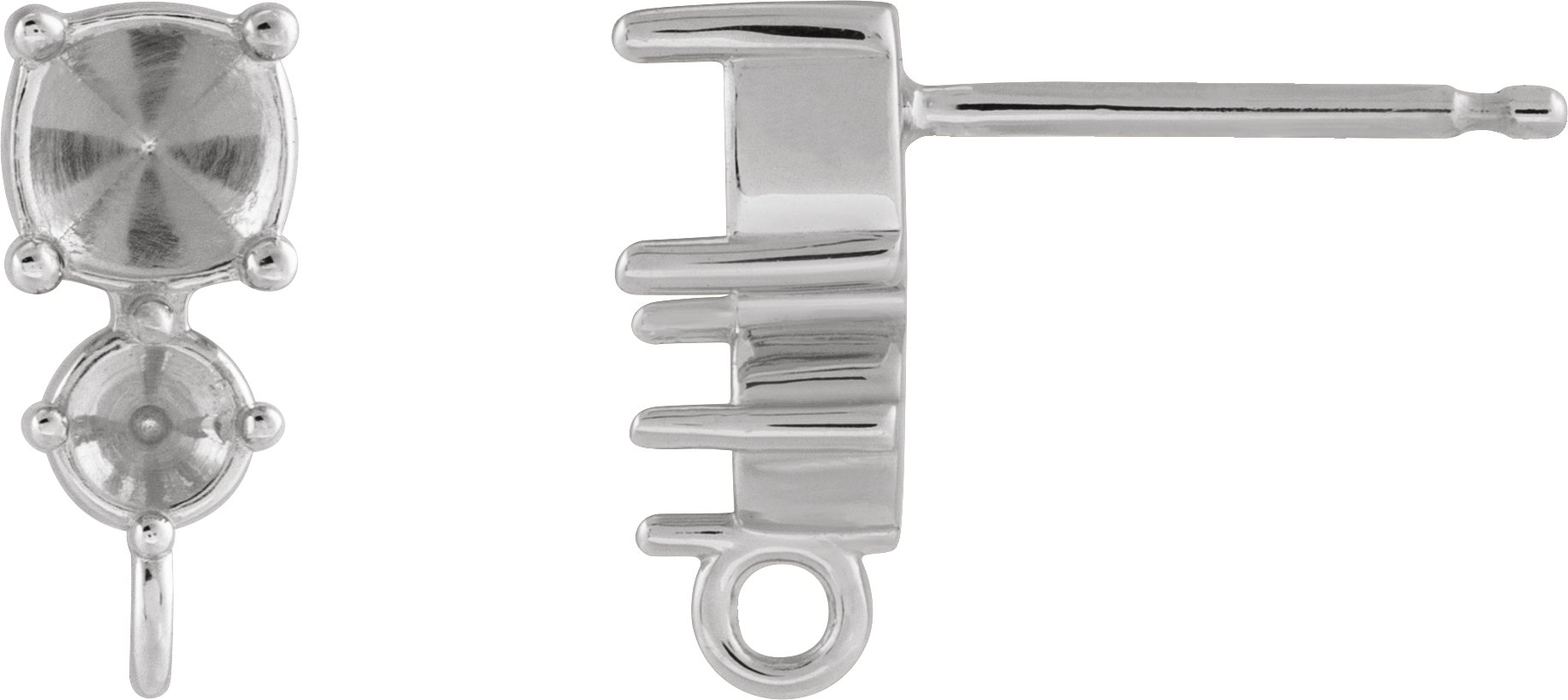 Accented Earring Top