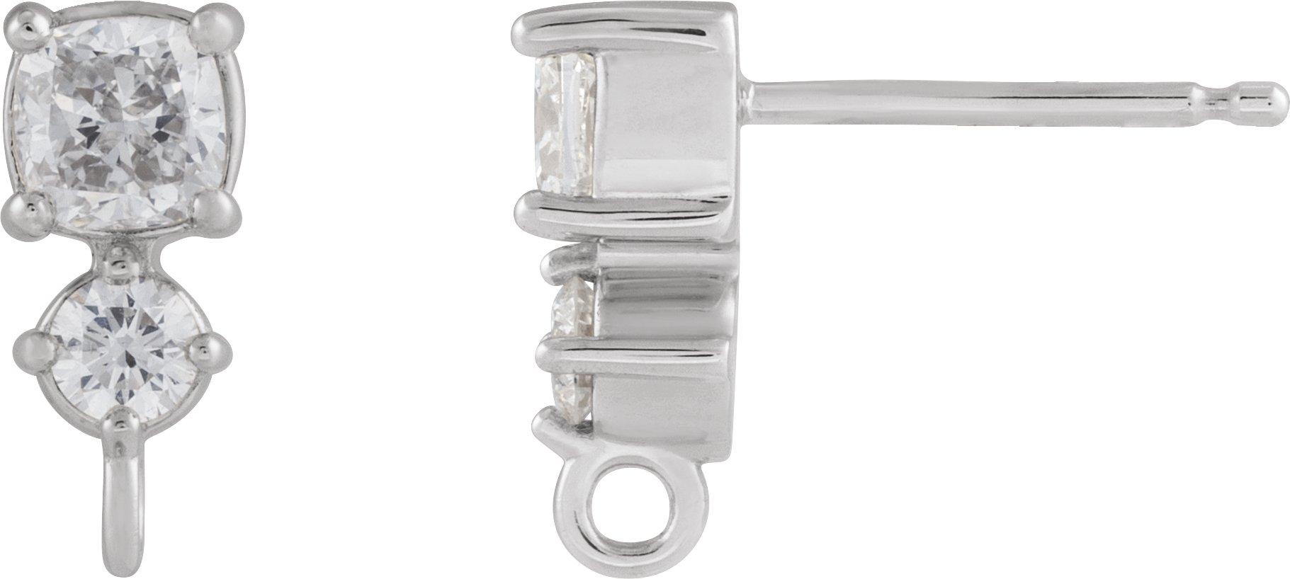 Accented Earring Top