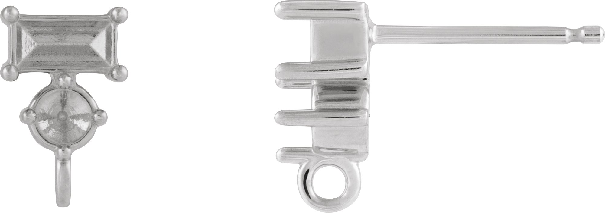 Accented Earring Top