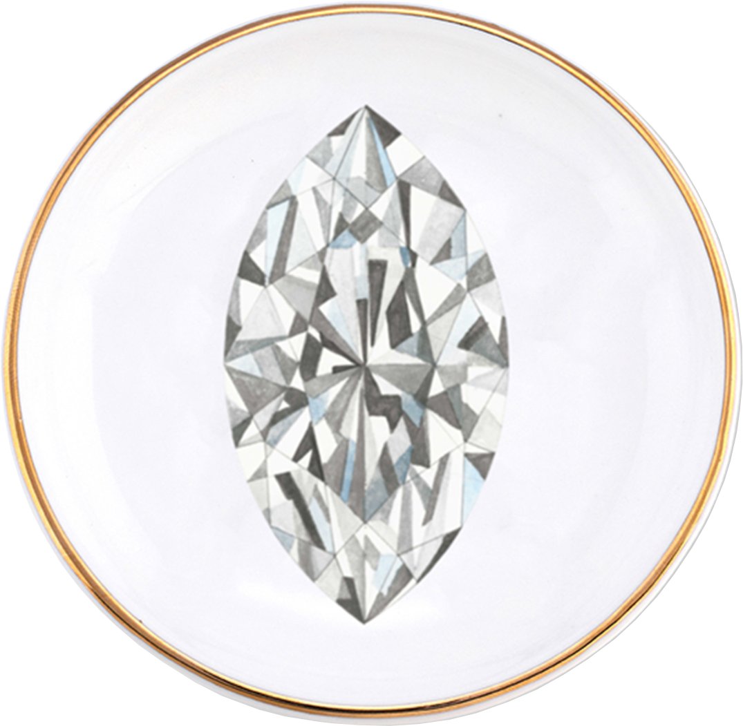 Porcelain Jewelry Dish