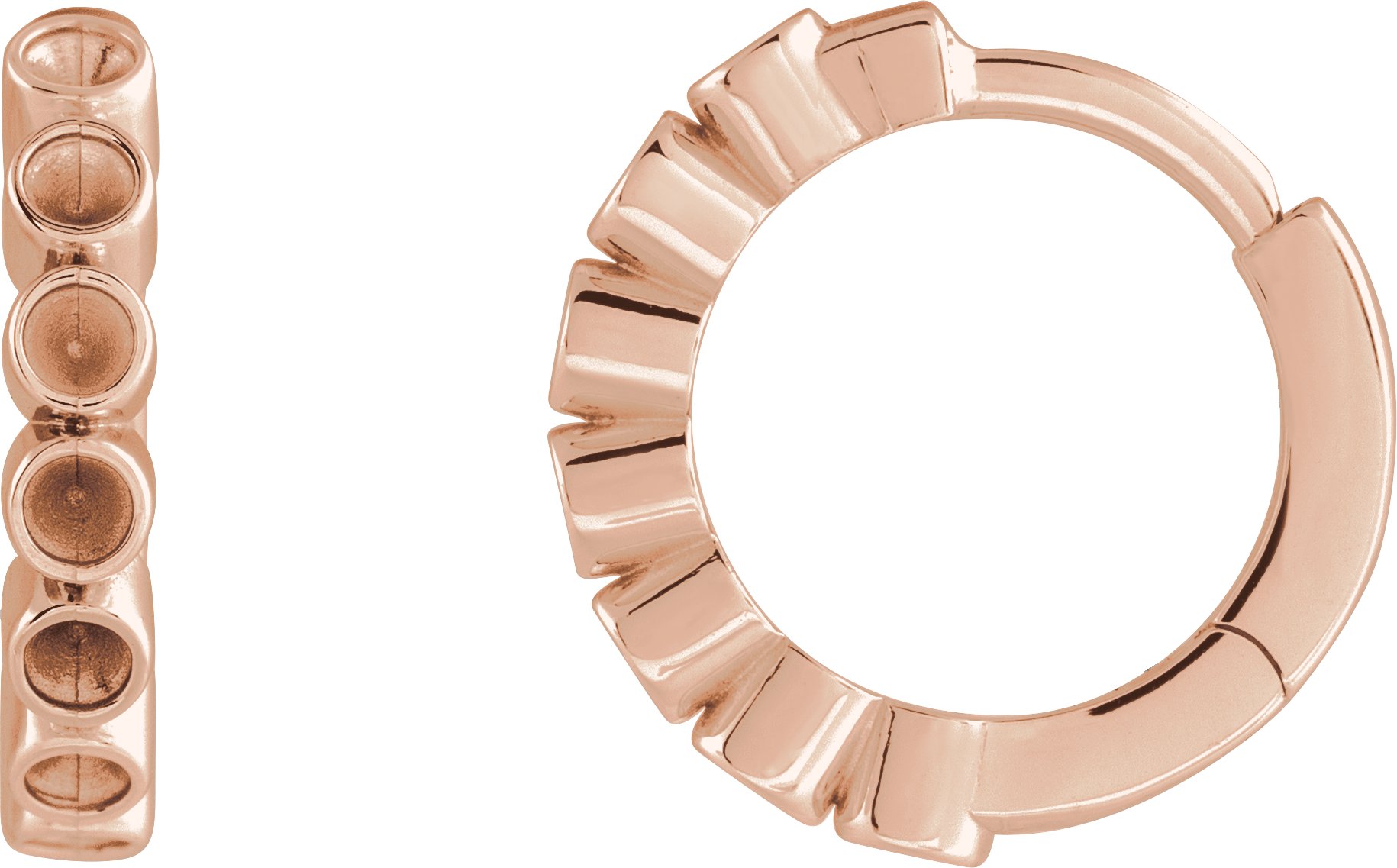 Hinged Hoop Earrings