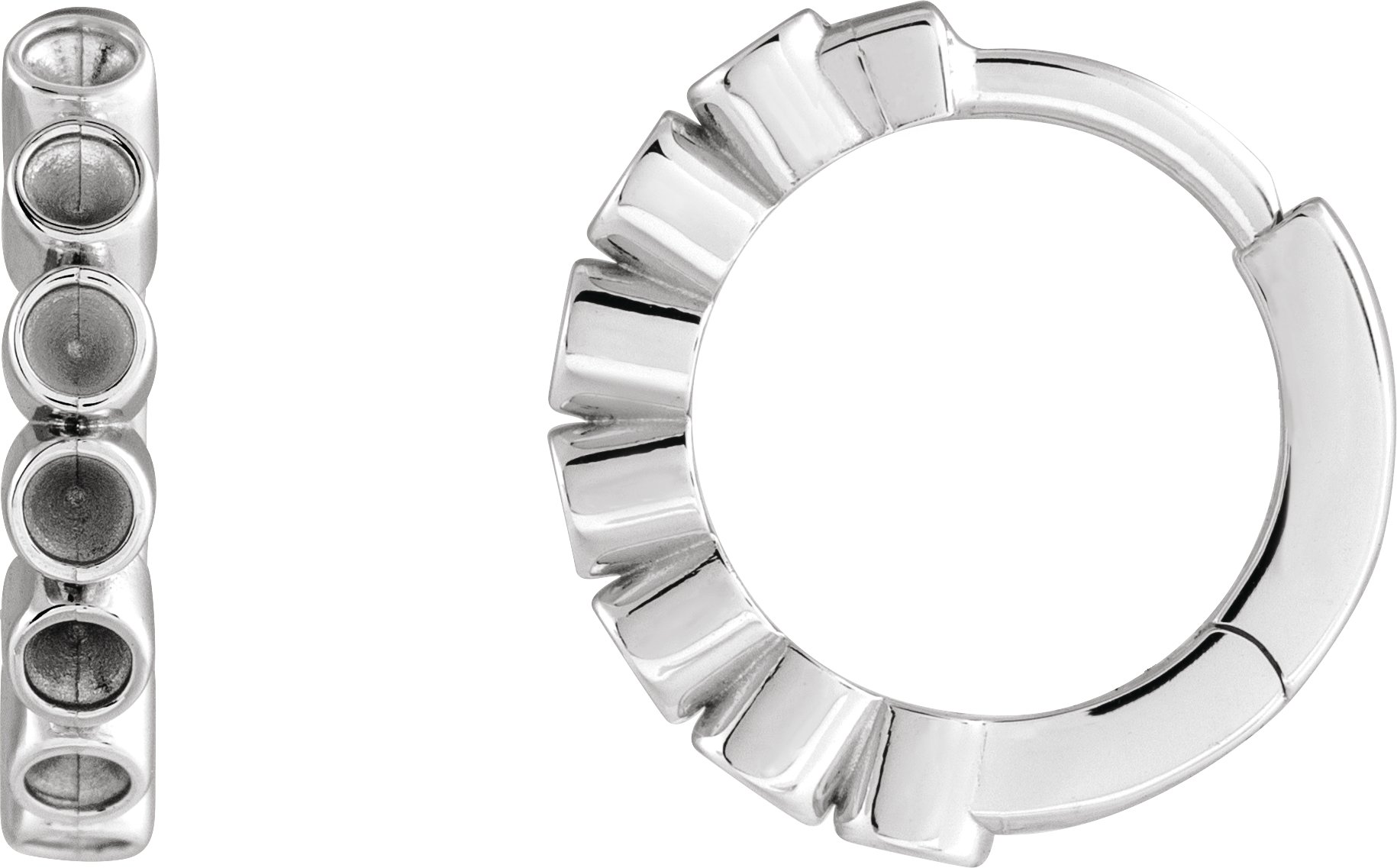 Hinged Hoop Earrings