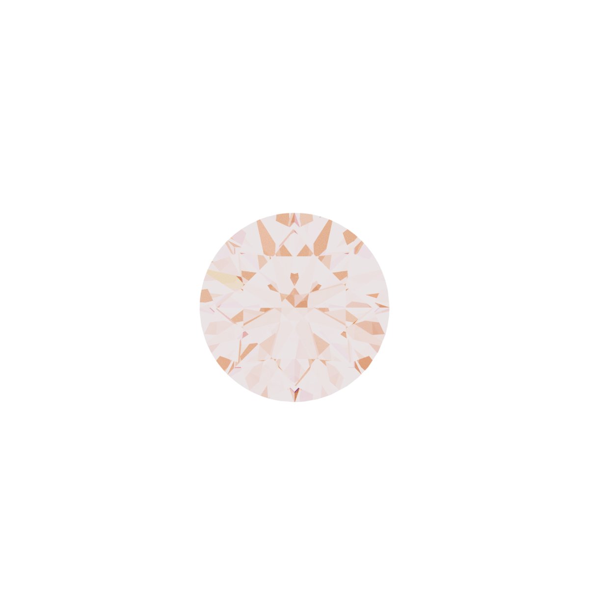 Solitaire Heart Necklace Center
