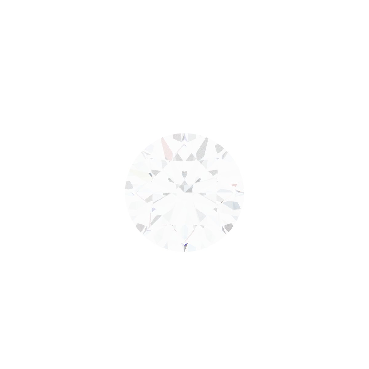 Solitaire Heart Necklace Center
