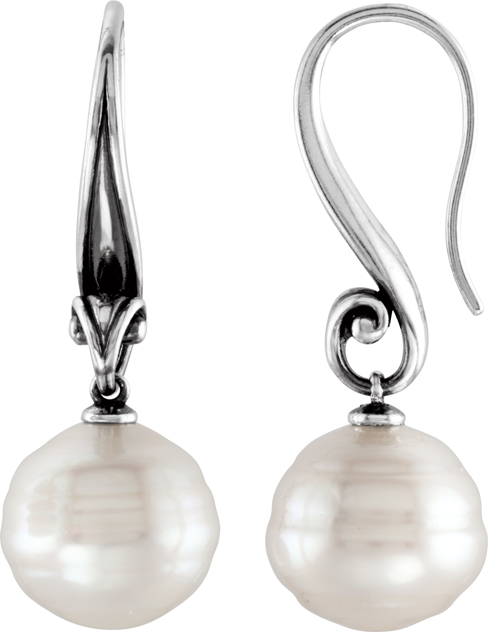 South Sea Cultured Pearl Earrings or Semi-mount