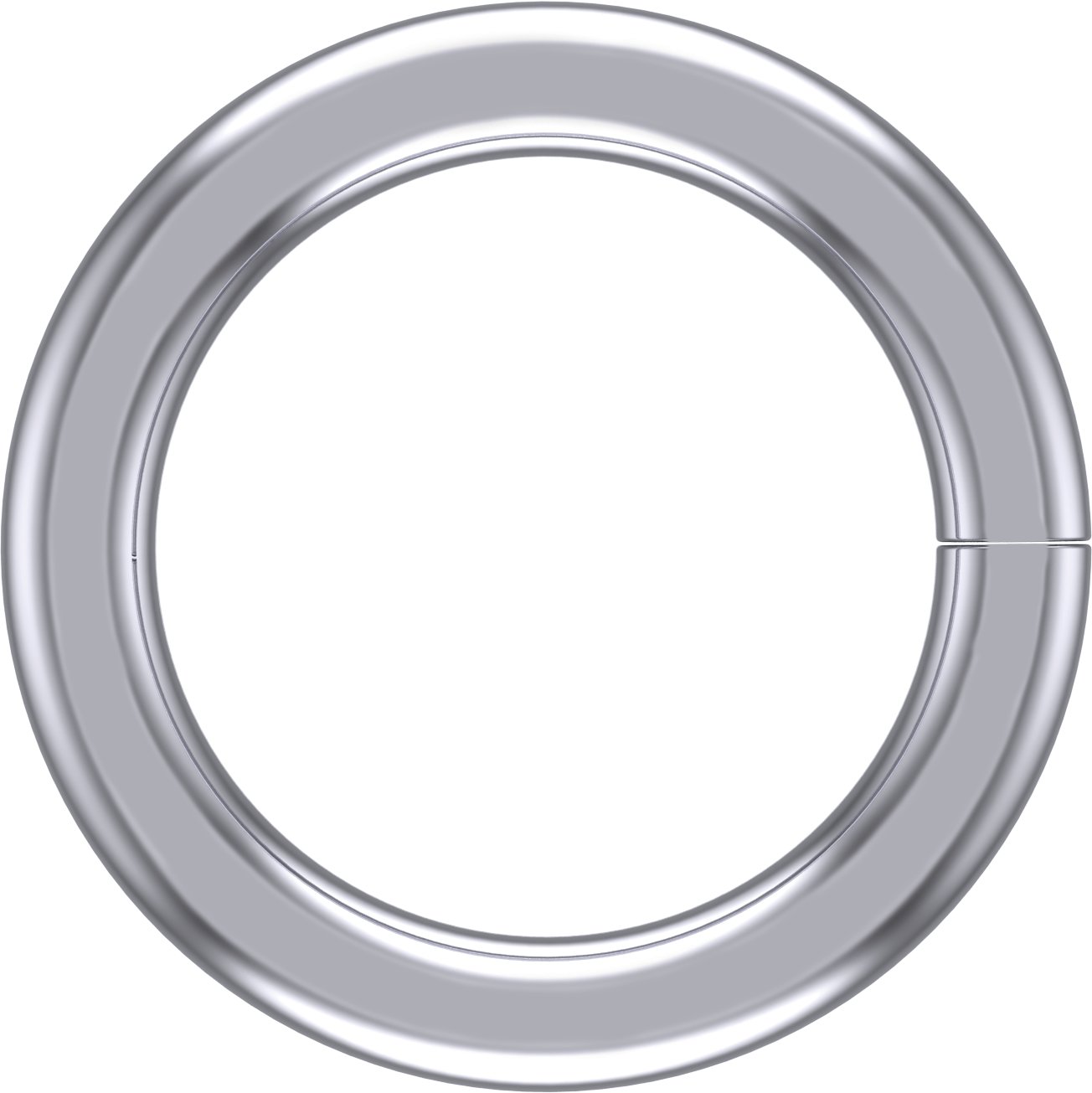 4 mm ID Round Jump Rings