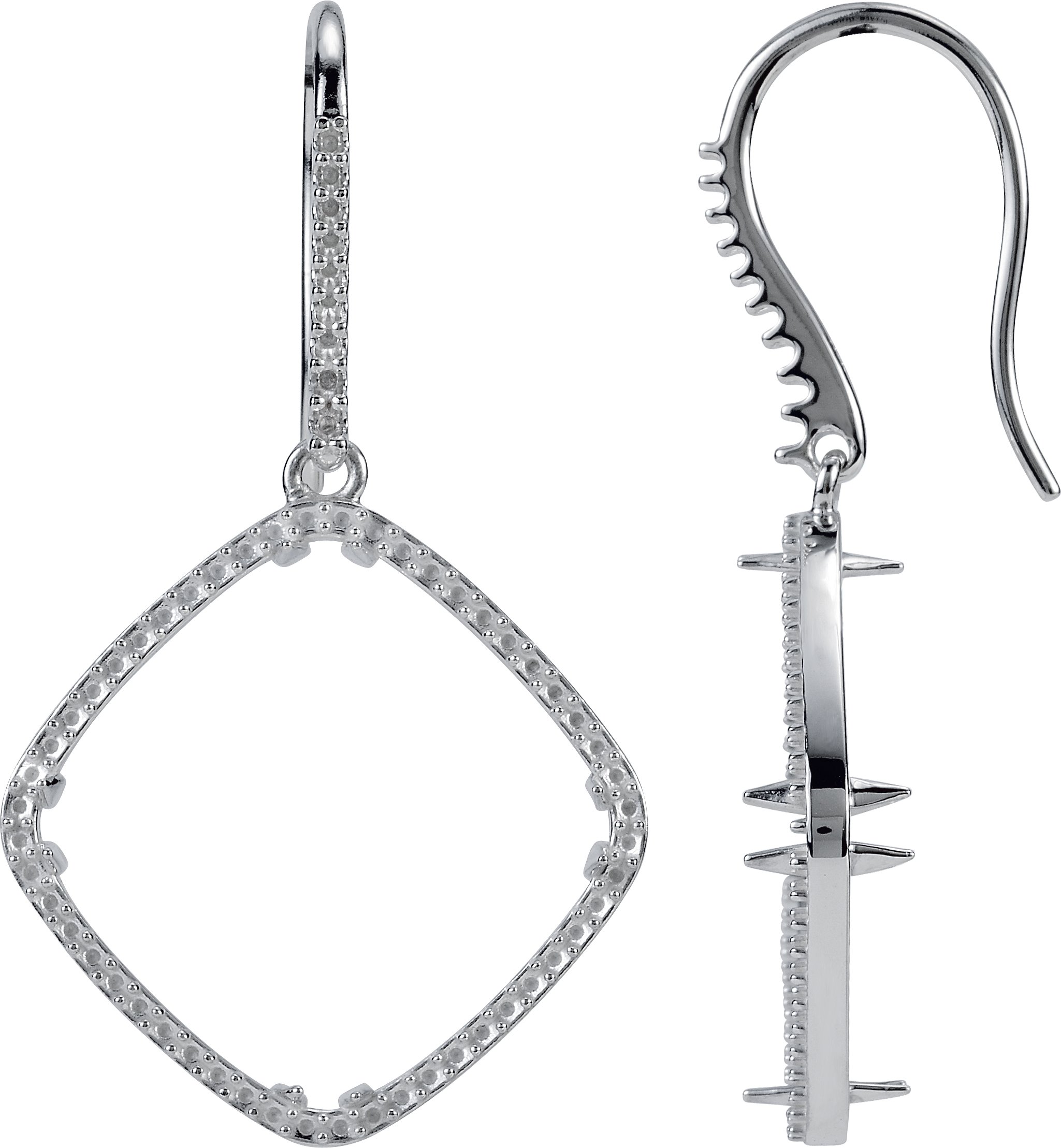Halo-Style Earrings