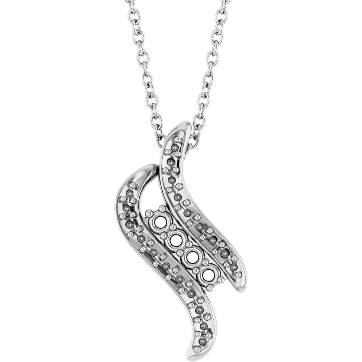 Bypass Family Necklace or Pendant