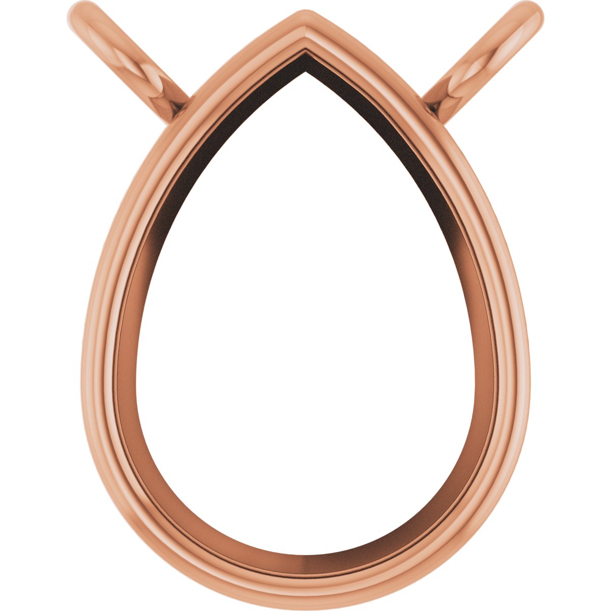 Bezel-Set Necklace Center