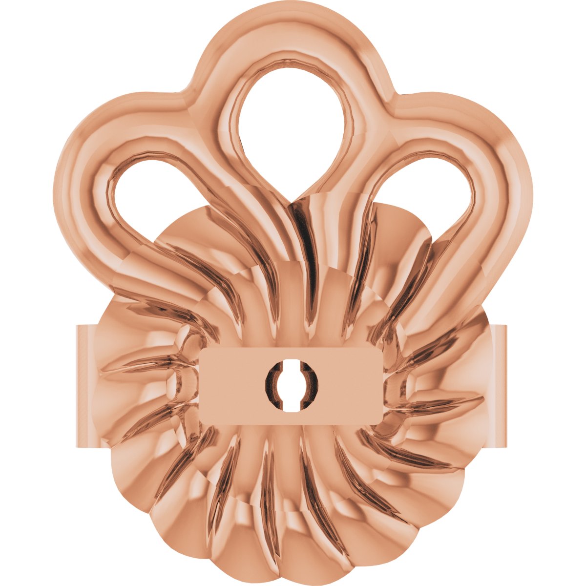 8 mm OD Stabilizer Push-On/Screw-Off Threaded Earring Back