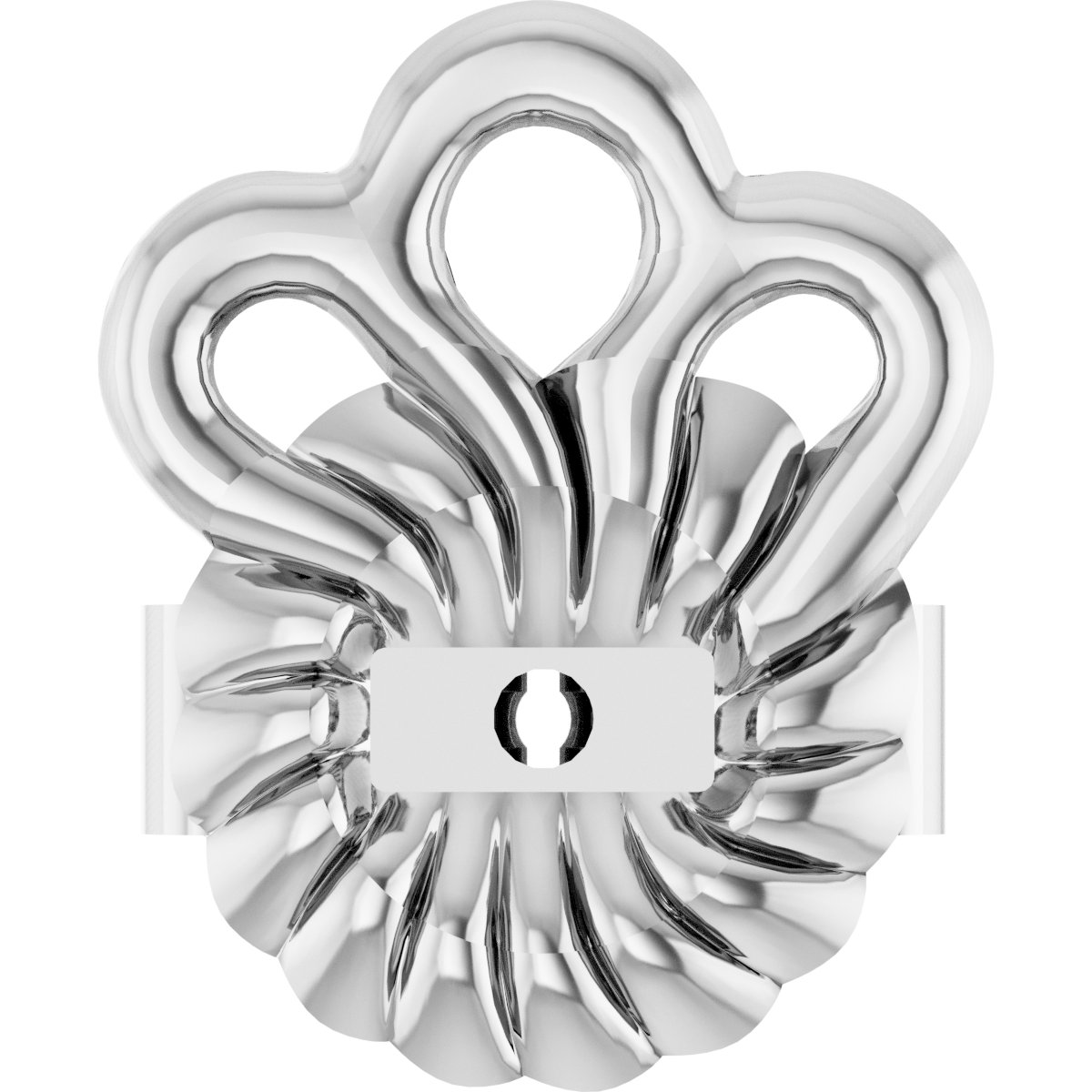 8 mm OD Stabilizer Push-On/Screw-Off Threaded Earring Back