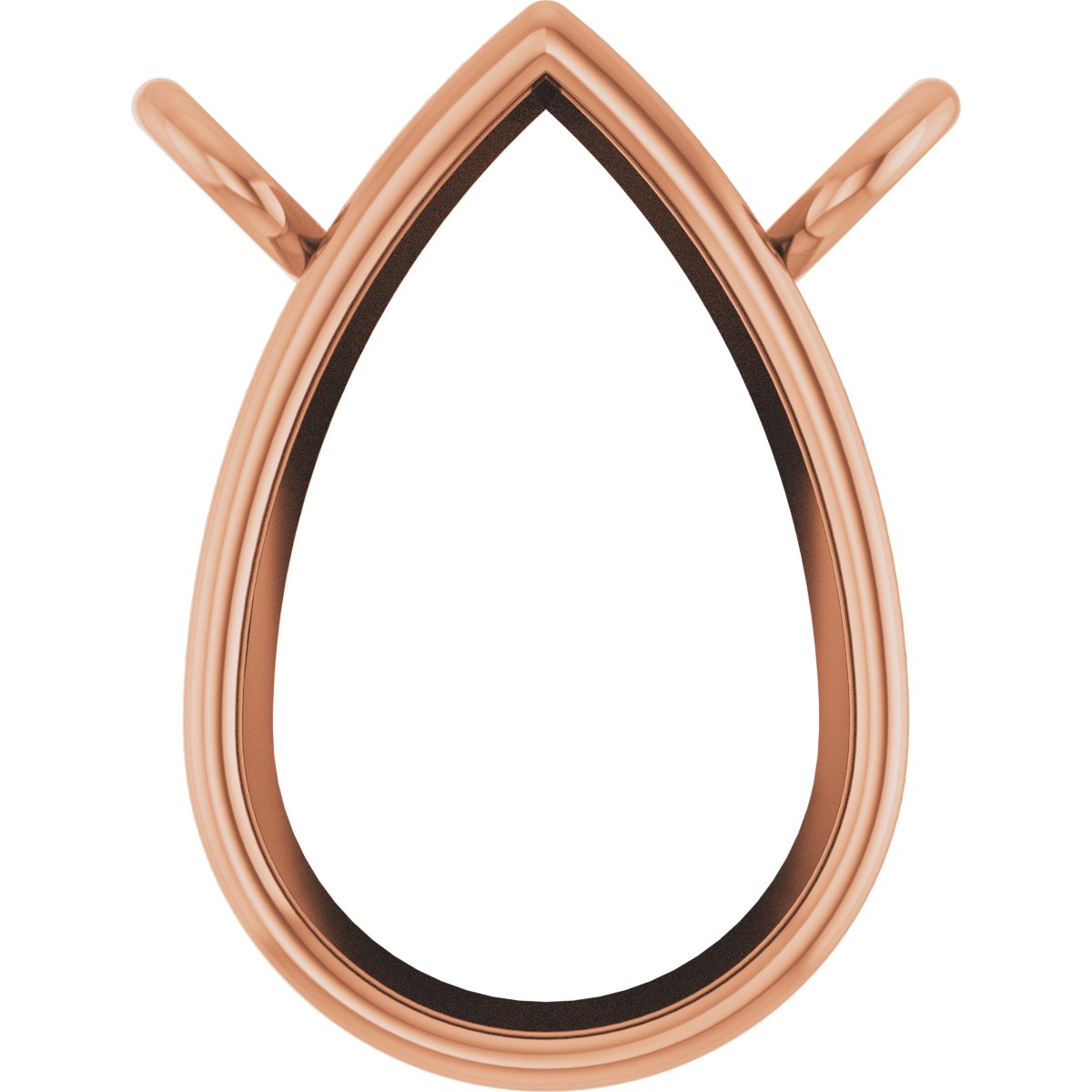 Bezel-Set Necklace Center