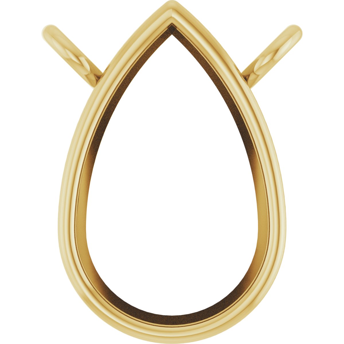 Bezel-Set Necklace Center