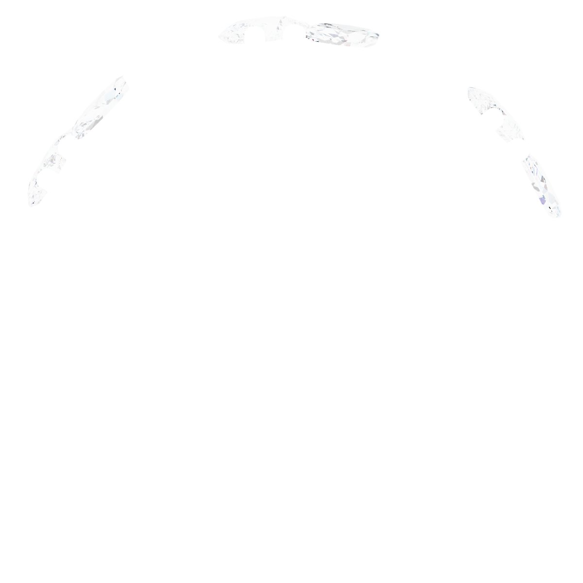 Alternative view of 9/10 CTW Natural Diamond Anniversary Band – Platinum