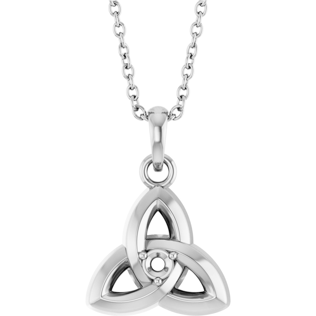Celtic-Inspired Accented Necklace