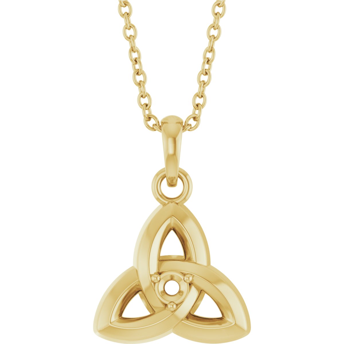 Celtic-Inspired Accented Necklace