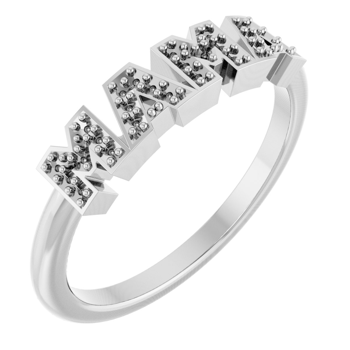 Accented Mama Ring