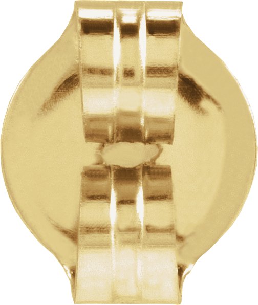 5.2 mm OD Push-On/ Screw-Off Threaded Earring Back