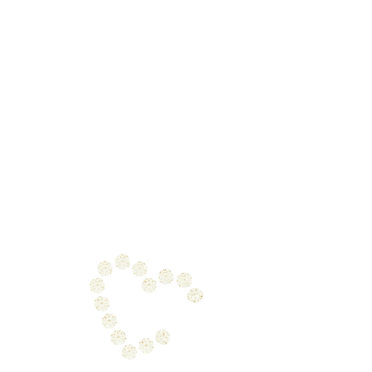 Family Heart Necklace or Center