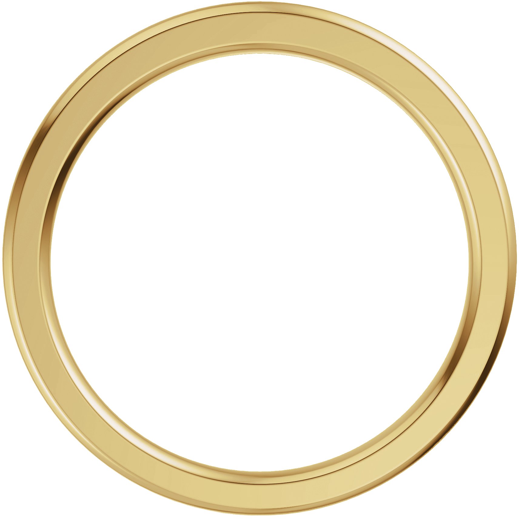 14K Yellow Gold Matching Band for 7.5x5 mm Oval