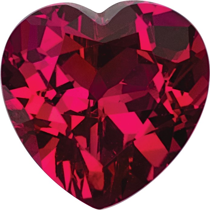 Heart Lab-Grown Ruby