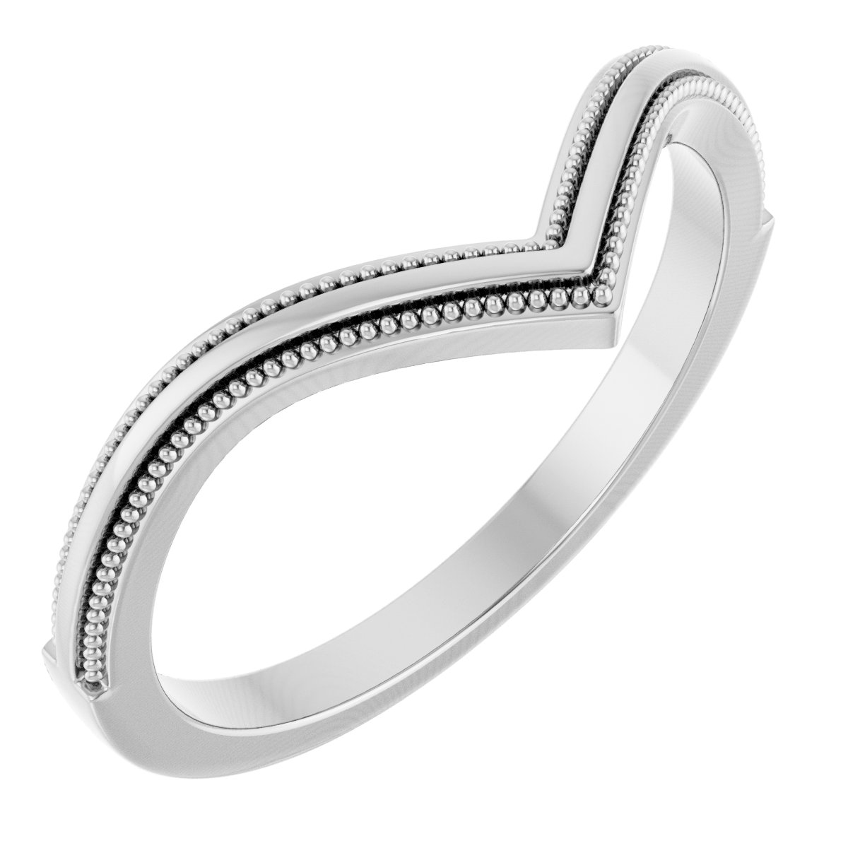 Milgrain Contour Band