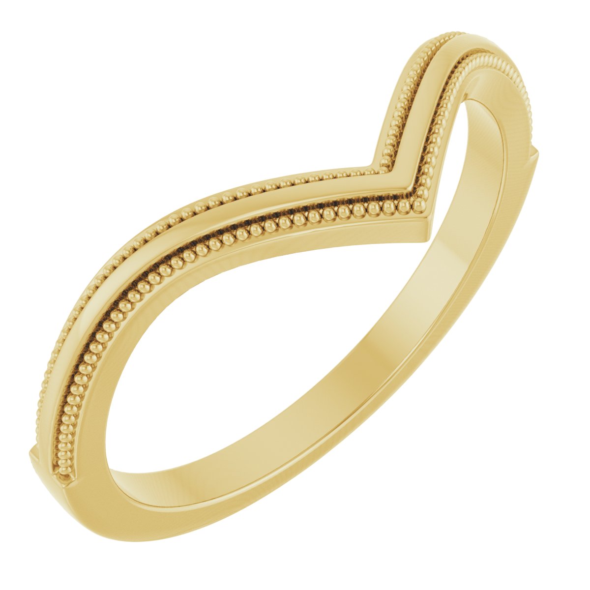 Milgrain Contour Band