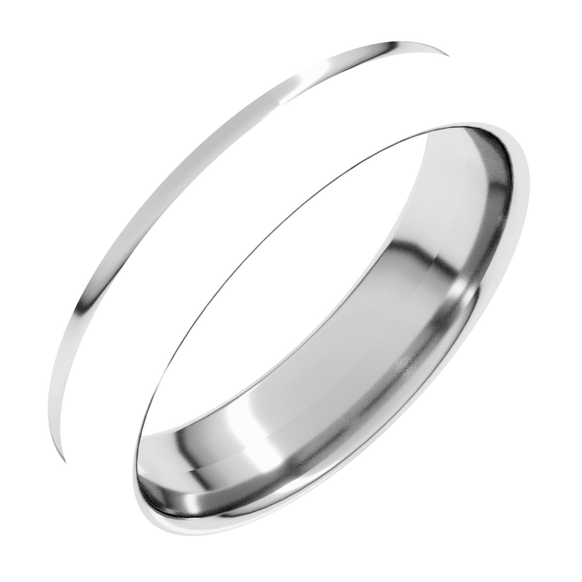 Off-Centered Groove Comfort-Fit European-Style Band
