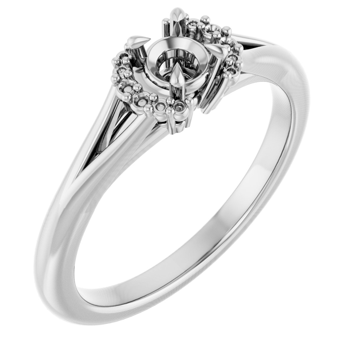 14k White Gold