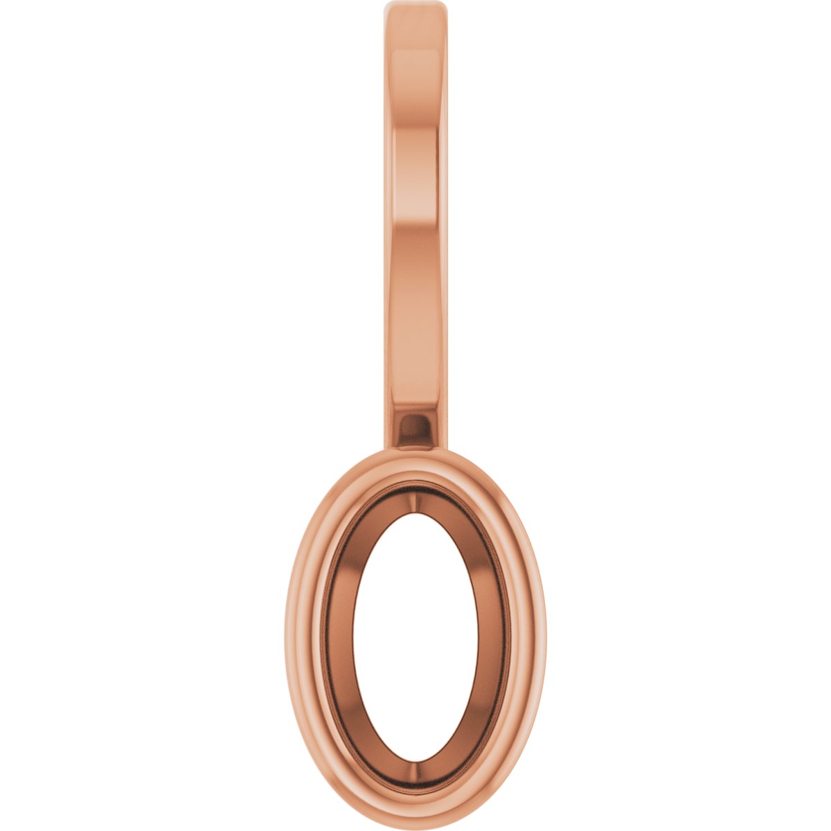 Bezel-Set Solitaire Charm/Pendant