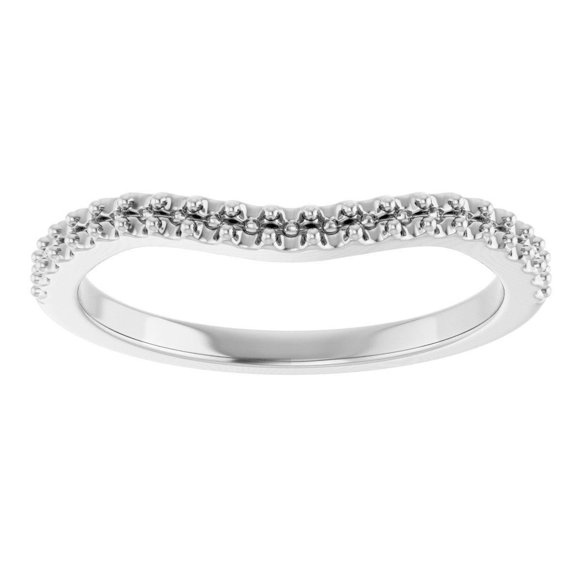 Band Mounting for 14x7 mm Marquise view 3
