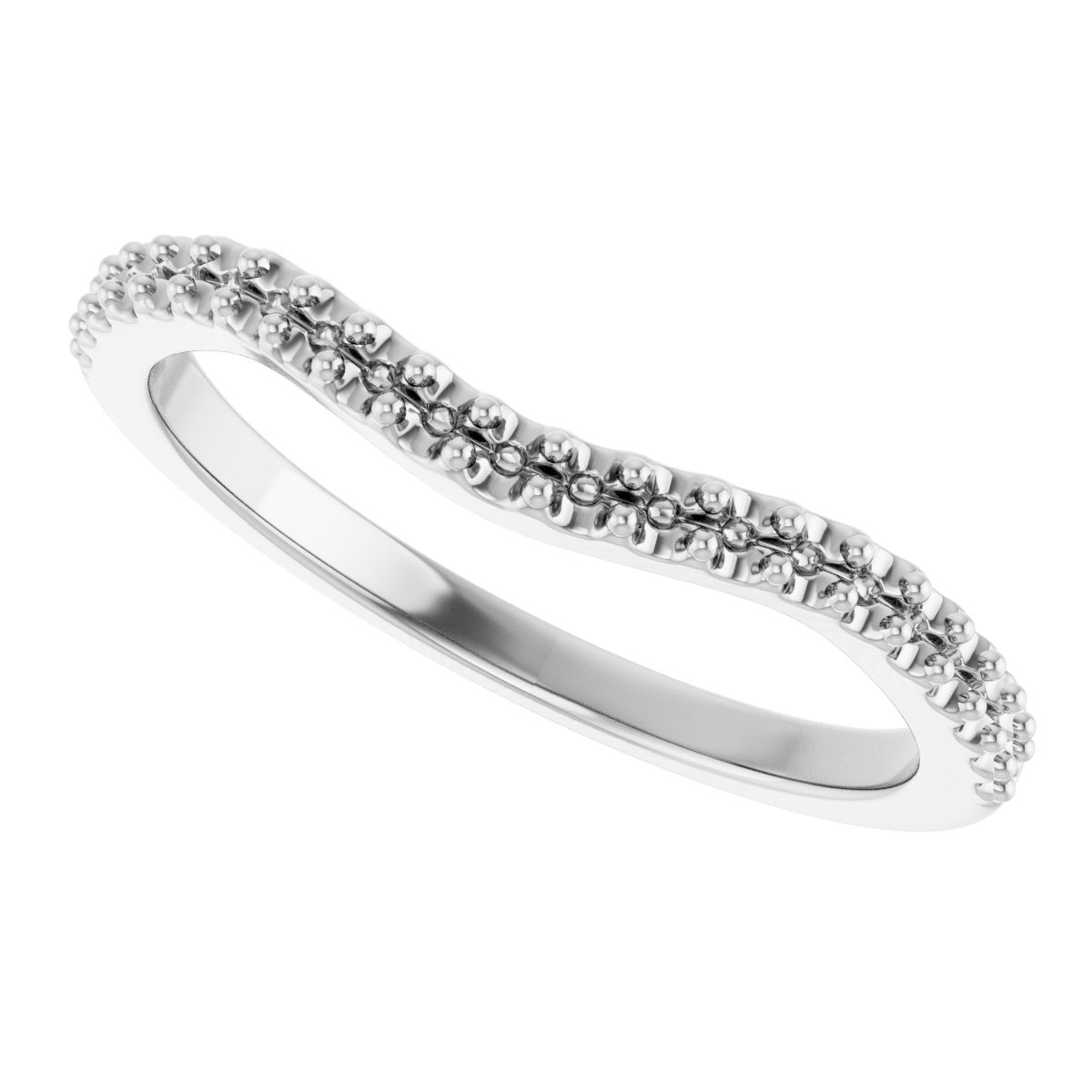 Band Mounting for 14x7 mm Marquise view 5