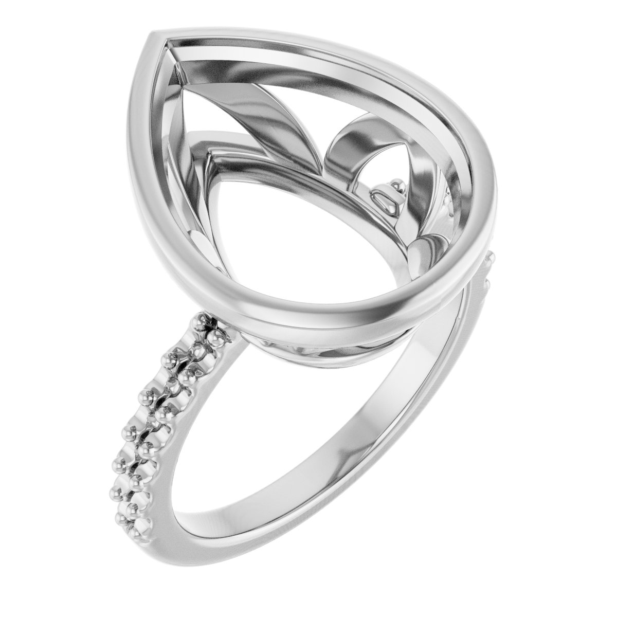 Bezel-Set Engagement Ring