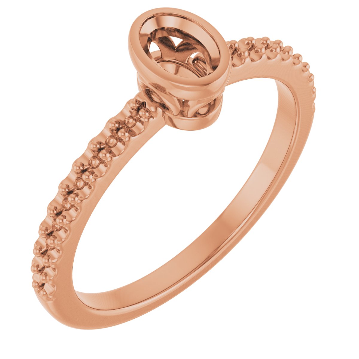 Bezel-Set Engagement Ring